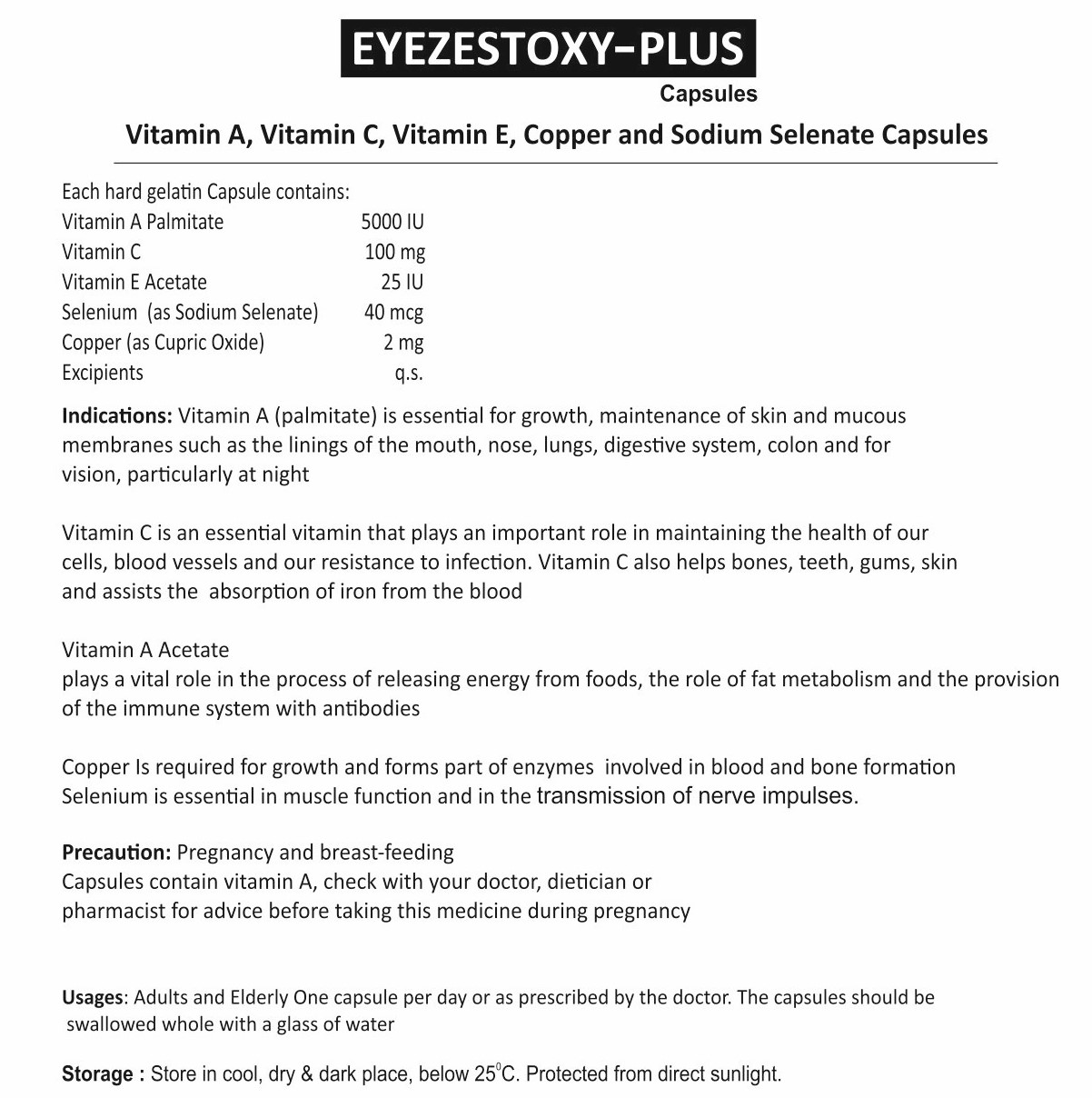 EYEZESTOXY PLUS CAPSULE